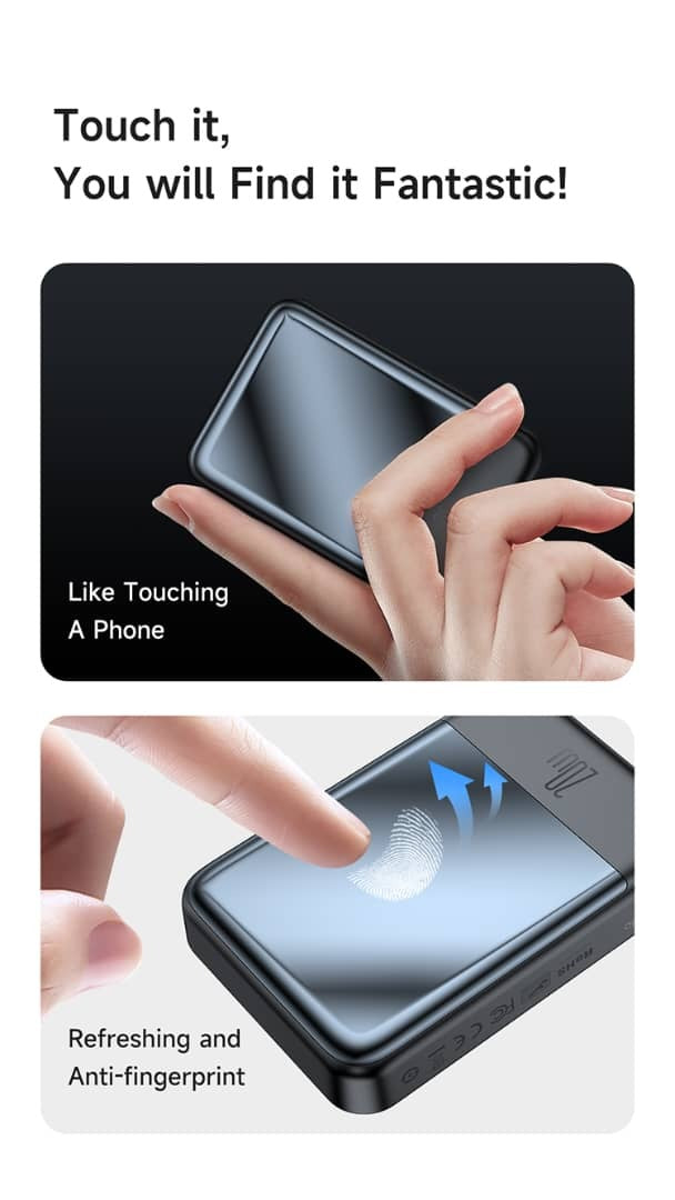 MCDODO 10000mAh 20W Good Touch Magnetic Wireless Power Bank