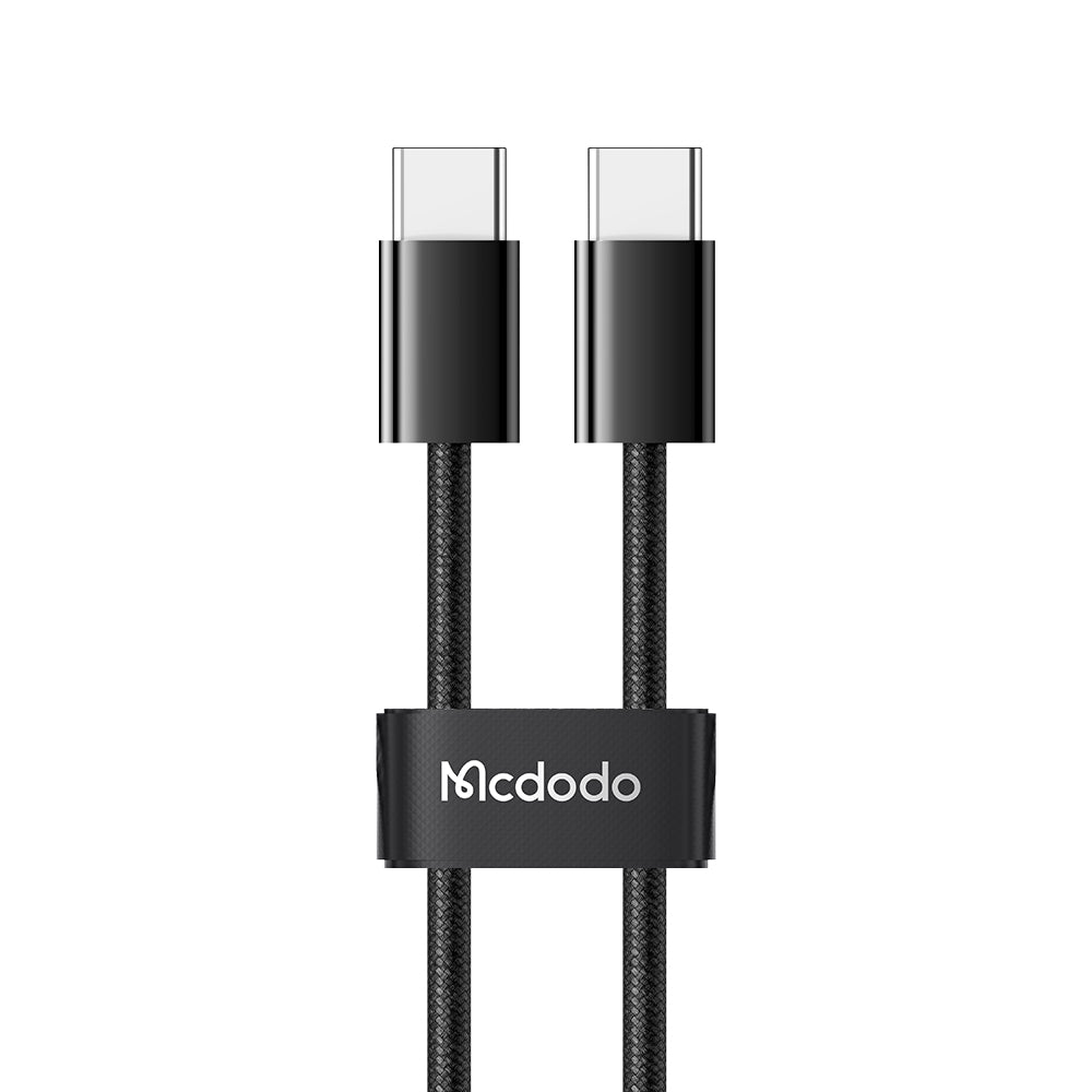 MCDODO 30W 3-Port Digital Display Fast Charger + USB-C to C Cable (Combo Set)