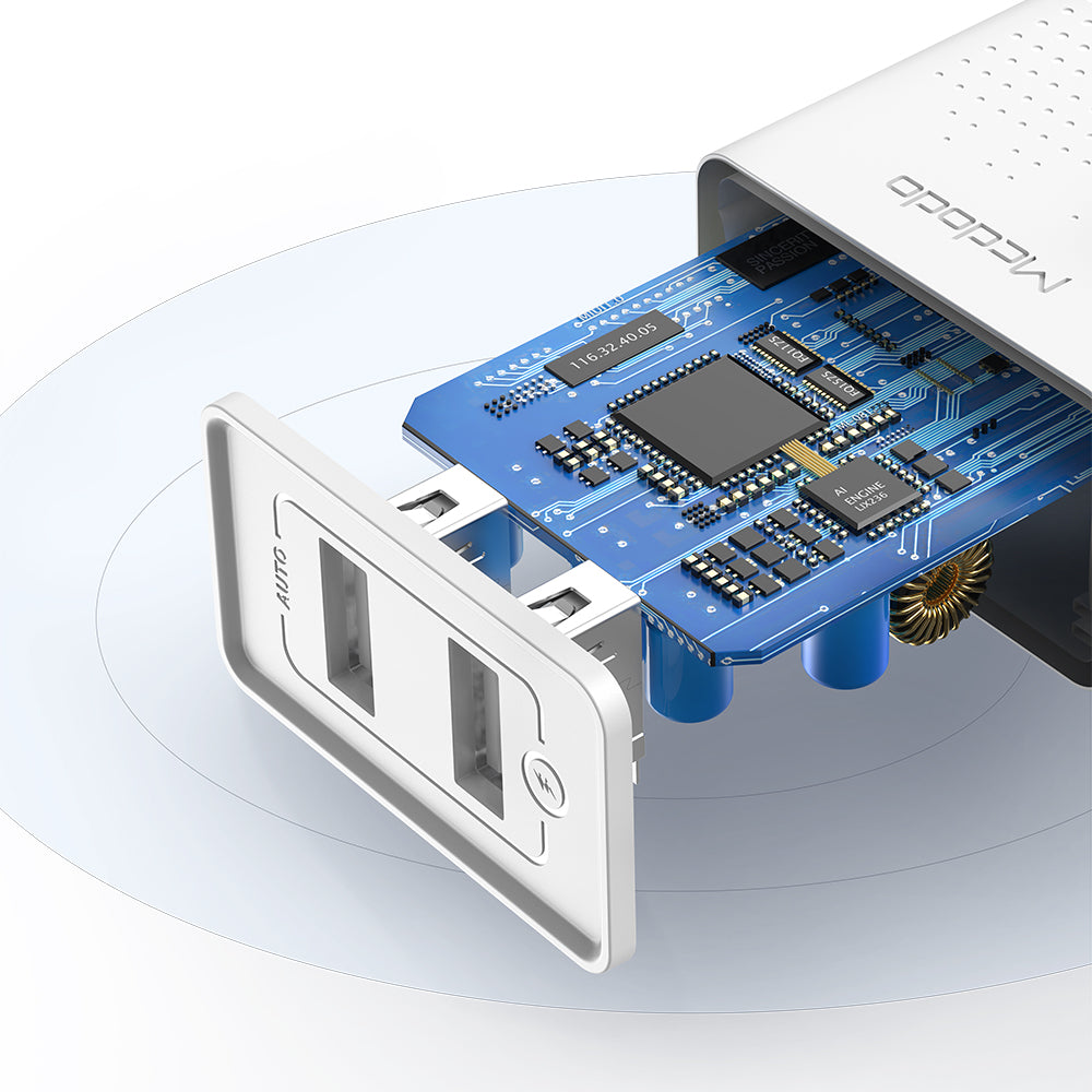 MCDODO Type-C Travel Charger Set + Dual USB Ports