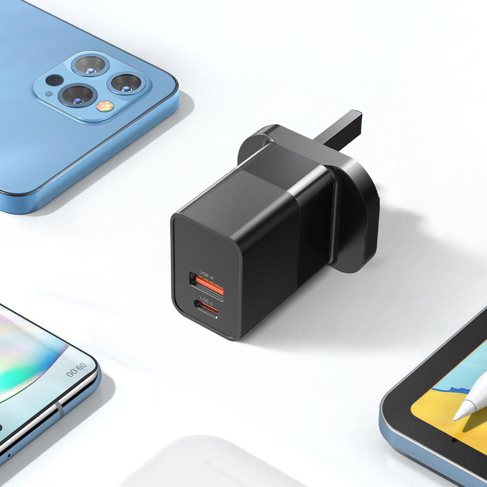 MCDODO 20W PD Charger + PD Type C to iPhone Cable Combo Pack