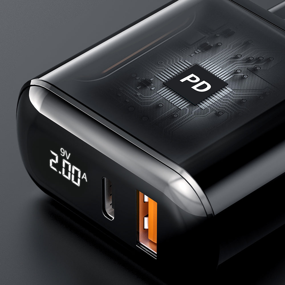 MCDODO 20 Watt PD+QC Fast Charging Adaptor + (Free)iPhone PD Type C to Lightning Combo Pack