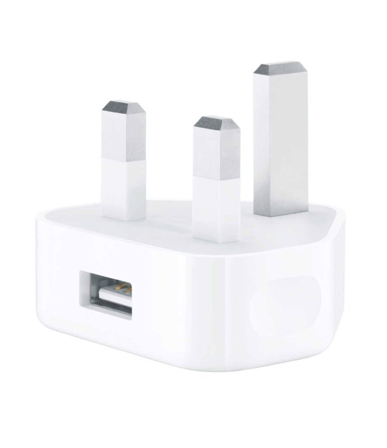 Apple Original iPhone Lightning Cable (1M) + Charging Adapter (12W) - Combo Pack